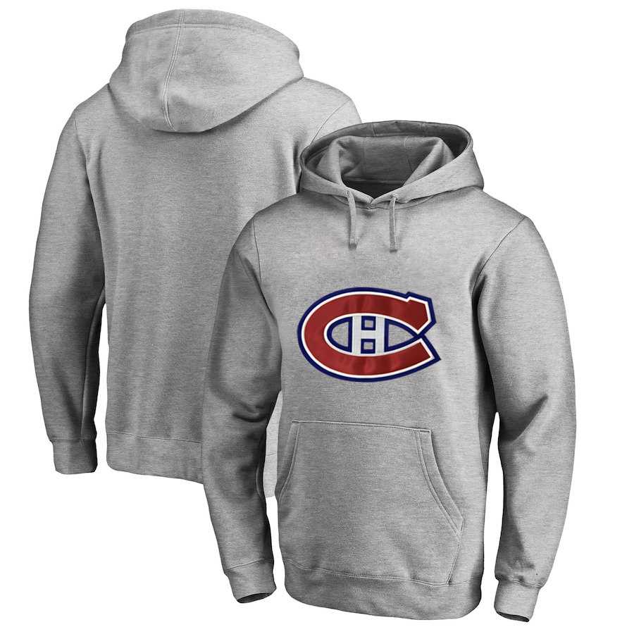 Montreal Canadiens Gray All Stitched Pullover Hoodie,We sell and wholesale Montreal Canadiens Gray All Stitched Pullover Hoodie on line form chian!